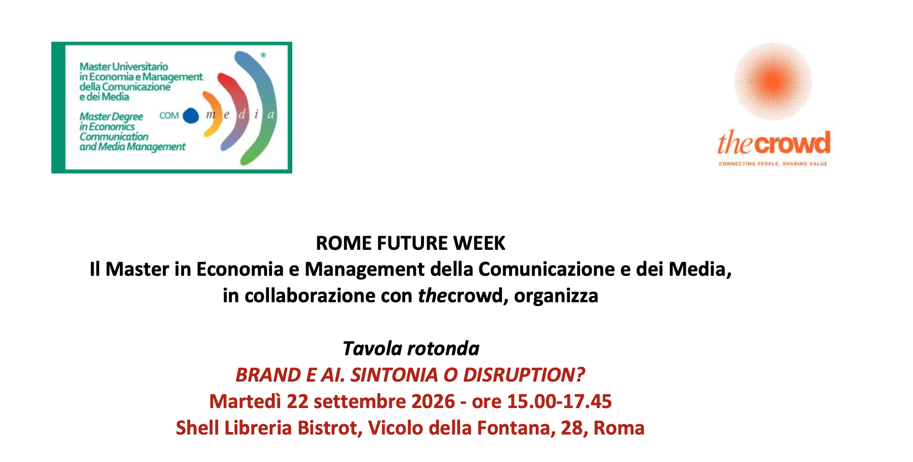 Brand e AI. Sintonia o disruption?
